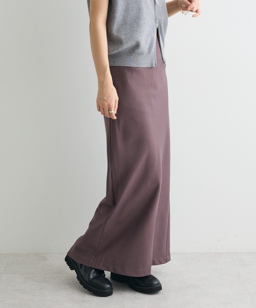 CRAFT STANDARD BOUTIQUE（クラフトスタンダードブティック）の「バイアスIラインスカート◆（スカート・レディース・ブラウン/ブラック/ブラック系その他3・M/L）」の3枚目の写真