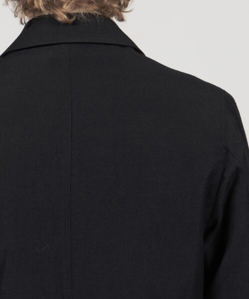 TOMORROWLAND （トゥモローランド）の「ウールリネンコットン ダブルブレステッド 4Bジャケット（テーラードジャケット・メンズ・ブラック/グレー・L/M/S/XS）」の10枚目の写真