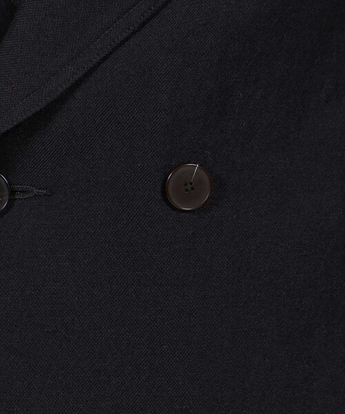 TOMORROWLAND （トゥモローランド）の「ウールリネンコットン ダブルブレステッド 4Bジャケット（テーラードジャケット・メンズ・ブラック/グレー・L/M/S/XS）」の14枚目の写真