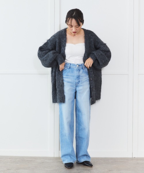Sirin(シリン)の「【ZOZO限定】シャギーカーディガン(カーディガン/ボレロ・レディース・ベージュ/ネイビー/グレー/ブルー・FREE)」の13枚目の写真
