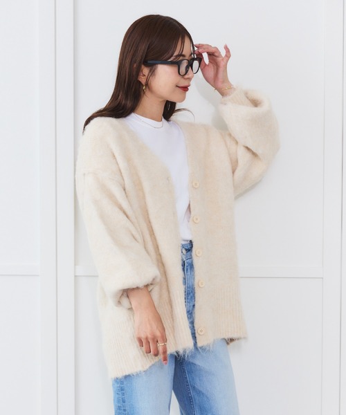 Sirin(シリン)の「【ZOZO限定】シャギーカーディガン(カーディガン/ボレロ・レディース・ベージュ/ネイビー/グレー/ブルー・FREE)」の19枚目の写真
