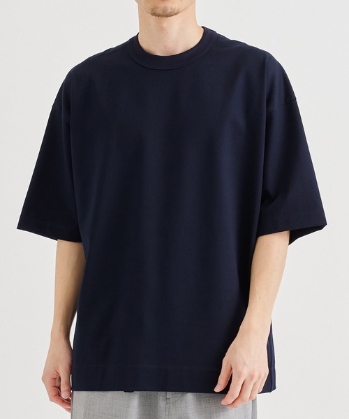 THE TOKYO(ザトウキョウ)の「【CINOH/チノ】別注BIG S/S TEE(Tシャツ/カットソー・メンズ・ネイビー/ホワイト/ブラック・48/46/44)」の1枚目の写真