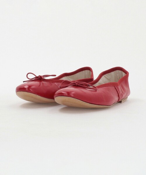 Porselli × Steven Alan＞BALLET SHOES RED/バレエシューズ