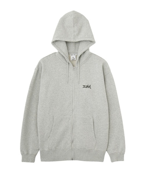 LEOPARD BOX ZIP UP SWEAT HOODIE（パーカー）｜X-girl（エックス