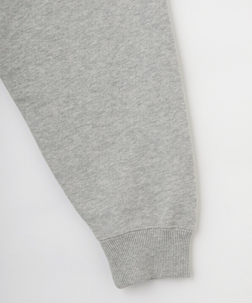 X-girl（エックスガール）の「LEOPARD BOX ZIP UP SWEAT HOODIE（パーカー・レディース・パープル/アッシュ/ブラック・S/M）」の19枚目の写真