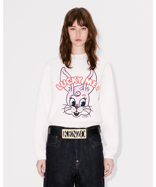 短丈ペイントスウェットホワイトKENZOラフシモンズKIDILL KENZO | KENZOO BLOUSON