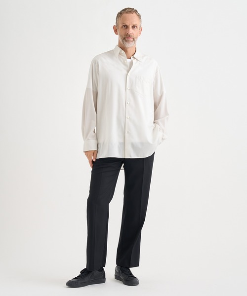 irenisa/イレニサ】別注REGULAR COLLAR RELAX FIT SHIRT（シャツ