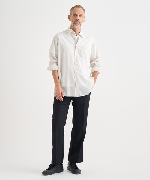 irenisa/イレニサ】別注REGULAR COLLAR RELAX FIT SHIRT（シャツ