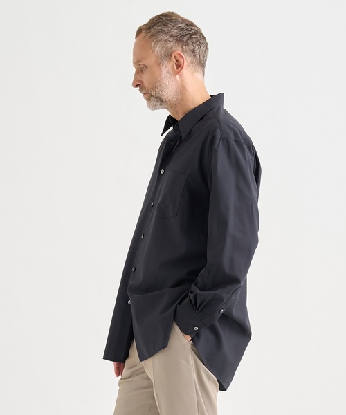 IRENISA（イレニサ）の「【irenisa/イレニサ】別注REGULAR COLLAR RELAX FIT SHIRT（シャツ/ブラウス・メンズ・ネイビー/アイボリー・2/3）」の8枚目の写真