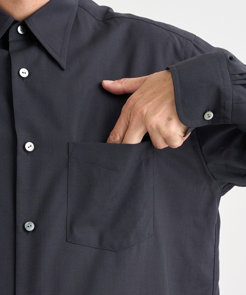 irenisa/イレニサ】別注REGULAR COLLAR RELAX FIT SHIRT（シャツ