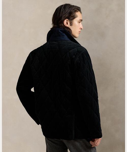 キルテッド コーデュロイ カー コート（カバーオール）｜POLO RALPH