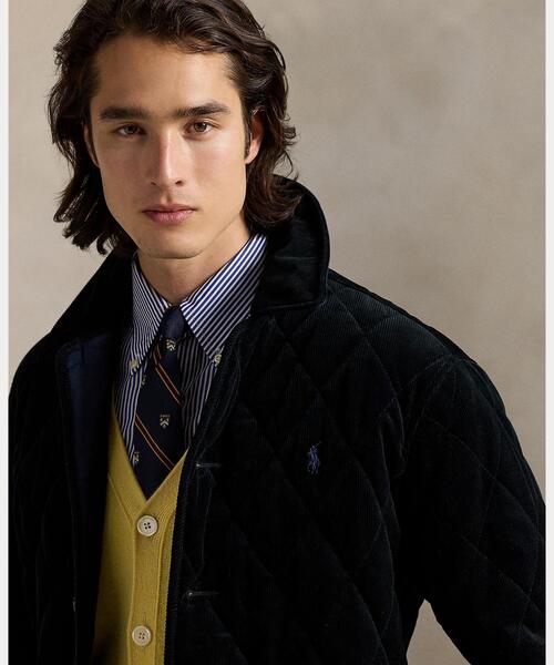 POLO RALPH LAUREN(ポロ ラルフ ローレン)の「キルテッド コーデュロイ カー コート(カバーオール・メンズ・ネイビー系1・XXL/XL/S/M/L)」の5枚目の写真