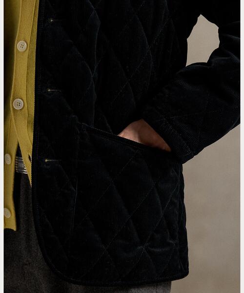 POLO RALPH LAUREN(ポロ ラルフ ローレン)の「キルテッド コーデュロイ カー コート(カバーオール・メンズ・ネイビー系1・XXL/XL/S/M/L)」の6枚目の写真