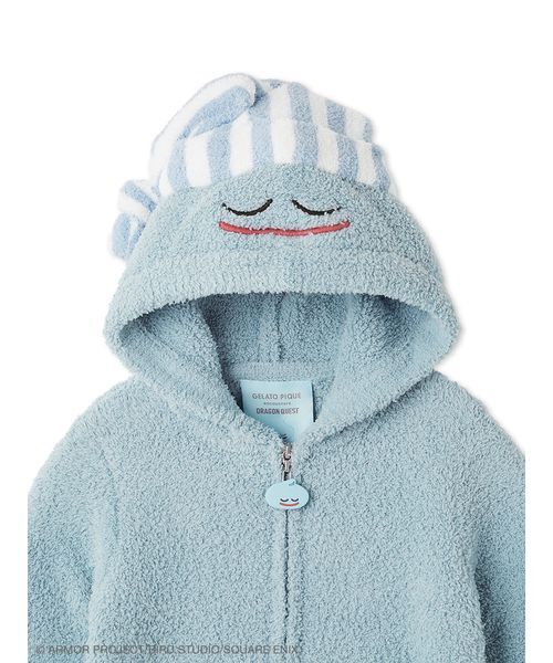 ジェラピケ　スライムロンパース&レッグウォーマー ドラゴンクエスト】【ベビー】パウダースライムロンパース&レッグ