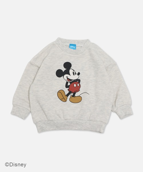 セール】〈ディズニー〉ミッキーマウス/裏毛トレーナー（スウェット