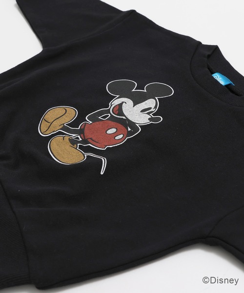 セール】〈ディズニー〉ミッキーマウス/裏毛トレーナー（スウェット