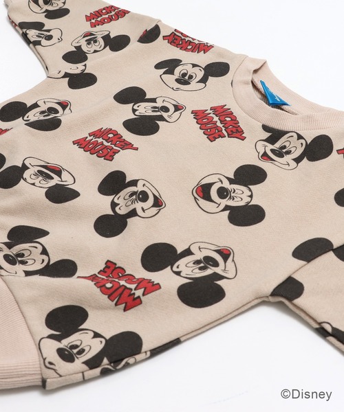 Disney(ディズニー)の「〈ディズニー〉ミッキーマウス/裏毛トレーナー(スウェット・キッズ・E/F/C/D/A/B・80cm/90cm/100cm/110cm/120cm/130cm/140cm)」の20枚目の写真