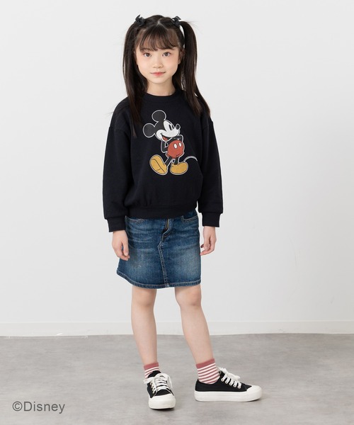 Disney(ディズニー)の「〈ディズニー〉ミッキーマウス/裏毛トレーナー(スウェット・キッズ・E/F/C/D/A/B・80cm/90cm/100cm/110cm/120cm/130cm/140cm)」の19枚目の写真