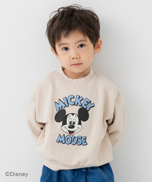 Disney(ディズニー)の「〈ディズニー〉ミッキーマウス/裏毛トレーナー(スウェット・キッズ・E/F/C/D/A/B・80cm/90cm/100cm/110cm/120cm/130cm/140cm)」の14枚目の写真