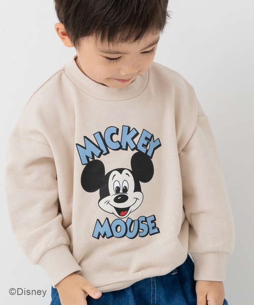 セール】〈ディズニー〉ミッキーマウス/裏毛トレーナー（スウェット