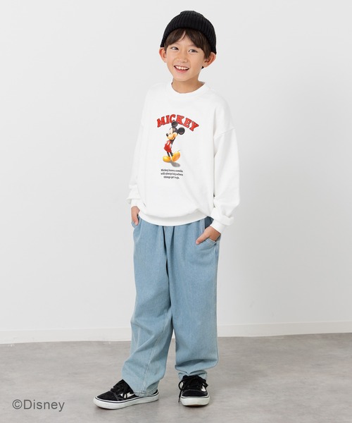 ディズニー〉ミッキーマウス/裏毛トレーナー（スウェット）｜Disney