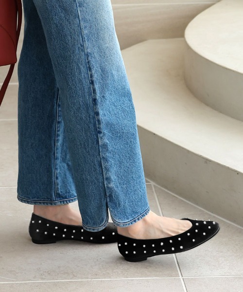 DONOBAN（ドノバン）の「パールベロアパンプス（パンプス・レディース・アイボリー/ブラック/ワイン・35/37/39）」の10枚目の写真