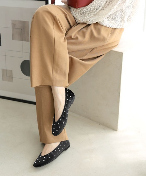 DONOBAN（ドノバン）の「パールベロアパンプス（パンプス・レディース・アイボリー/ブラック/ワイン・35/37/39）」の12枚目の写真