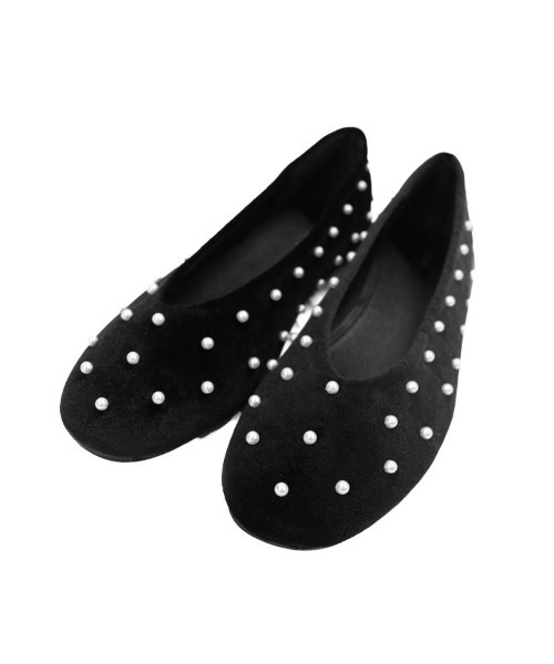 DONOBAN（ドノバン）の「パールベロアパンプス（パンプス・レディース・アイボリー/ブラック/ワイン・35/37/39）」の6枚目の写真