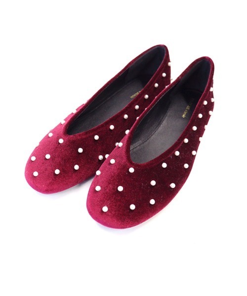 DONOBAN（ドノバン）の「パールベロアパンプス（パンプス・レディース・アイボリー/ブラック/ワイン・35/37/39）」の8枚目の写真