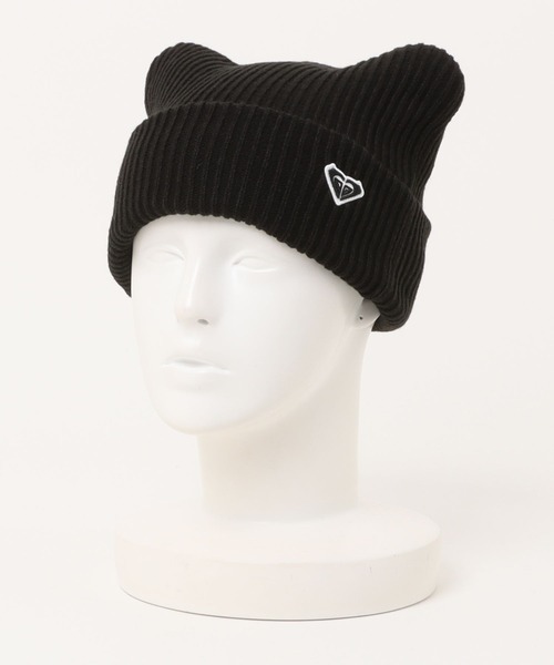 ROXY(ロキシー)の「ROXY SQUARE BEANIE /ロキシーニット帽・ビーニー(ニットキャップ/ビーニー・レディース・イエロー/ブラック/ブラック系その他・FREE)」の2枚目の写真