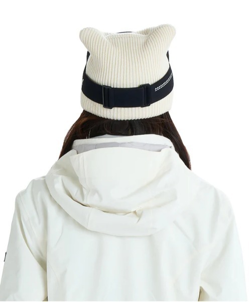 ROXY(ロキシー)の「ROXY SQUARE BEANIE /ロキシーニット帽・ビーニー(ニットキャップ/ビーニー・レディース・イエロー/ブラック/ブラック系その他・FREE)」の4枚目の写真