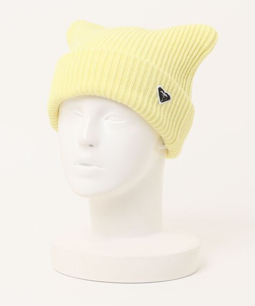 ROXY(ロキシー)の「ROXY SQUARE BEANIE /ロキシーニット帽・ビーニー(ニットキャップ/ビーニー・レディース・イエロー/ブラック/ブラック系その他・FREE)」の7枚目の写真