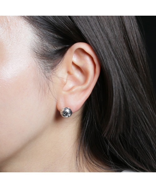 STAR WARS（スターウォーズ）の「STAR WARS/スターウォーズ 「デス・スター」ピアス（ピアス（片耳用）・メンズ・シルバー・ONE SIZE）」の3枚目の写真