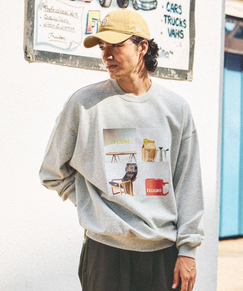 セール】フォトプリントスウェット（スウェット）｜niko and