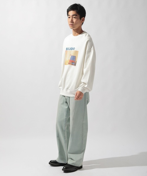 セール】フォトプリントスウェット（スウェット）｜niko and