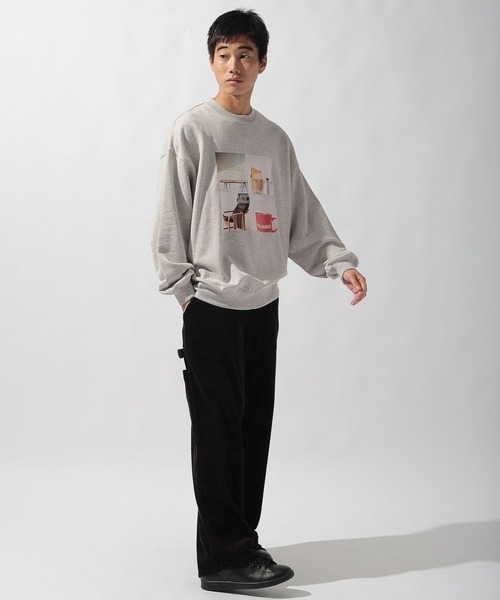 セール】フォトプリントスウェット（スウェット）｜niko and