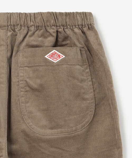 DANTON(ダントン)の「DANTON | キッズ ストレッチコーデュロイ イージーパンツ(その他パンツ・キッズ・グレイッシュベージュ/ダークグレー・135/115/125/105)」の6枚目の写真