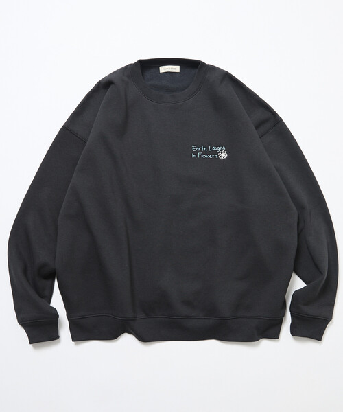 FREAK'S STORE（フリークスストア）の「限定展開 リラックスフィット ロープ刺繍デザイン バックプリント クルーネック スウェット / Rapt（スウェット・メンズ・チャコールグレー/ベージュ/ネイビー/グレー・SMALL/LARGE/MEDIUM）」の7枚目の写真