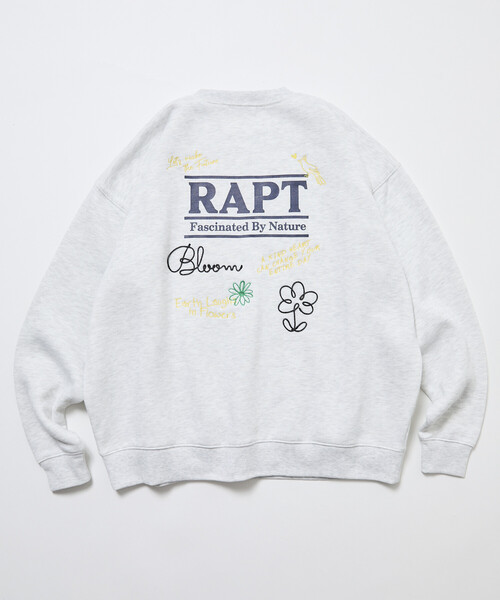 FREAK'S STORE（フリークスストア）の「限定展開 リラックスフィット ロープ刺繍デザイン バックプリント クルーネック スウェット / Rapt（スウェット・メンズ・チャコールグレー/ベージュ/ネイビー/グレー・SMALL/LARGE/MEDIUM）」の9枚目の写真