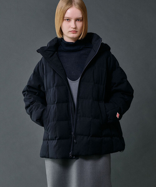 TICCA ティッカ ウール ダブルポケット シャツ ソフトウール 黒 長袖 春 AMERICAN RAG CIE（アメリカンラグシー）の「TICCA ティッカ / ダブル