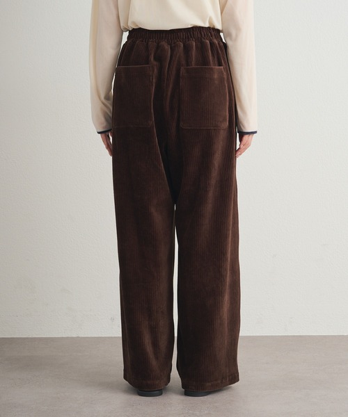 PUAL CE CIN（ピュアルセシン）の「ストレッチコールテン イージーパンツ（その他パンツ・レディース・ブラウン/ブラック/グレー・FREE）」の20枚目の写真