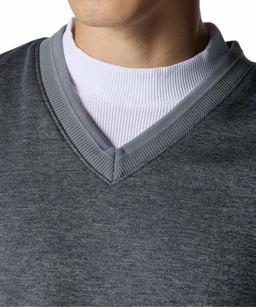 UNDER ARMOUR(アンダーアーマー)の「UAドライブ ストーム セーターフリース ベスト(ゴルフ/メンズ)(ベスト・メンズ・グレー・L/XL/M)」の4枚目の写真