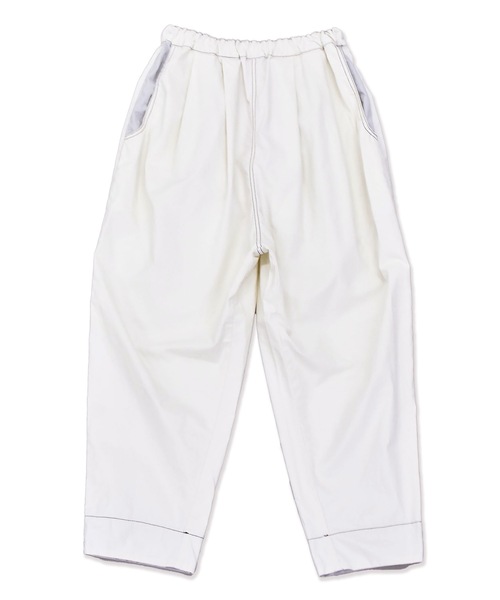sneeuw(スニュウ)の「タックドローパンツ(その他パンツ・レディース・ホワイト/グリーン・1/3)」の11枚目の写真
