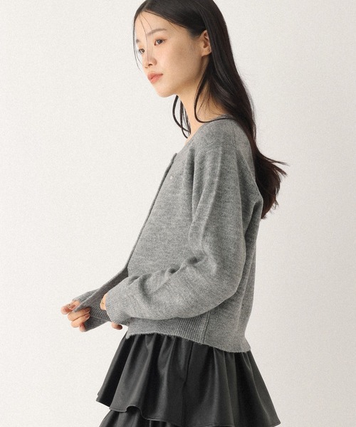 Heather(ヘザー)の「モチーフニットカーディガン 599324(カーディガン/ボレロ・レディース・ピンク/ネイビー/グレー・FREE)」の17枚目の写真