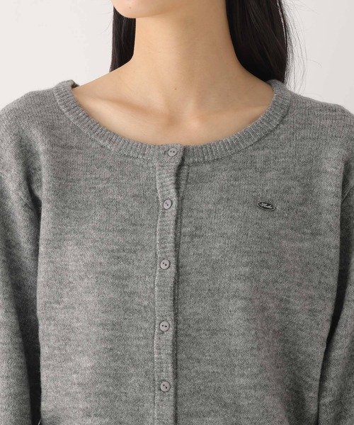 Heather(ヘザー)の「モチーフニットカーディガン 599324(カーディガン/ボレロ・レディース・ピンク/ネイビー/グレー・FREE)」の8枚目の写真