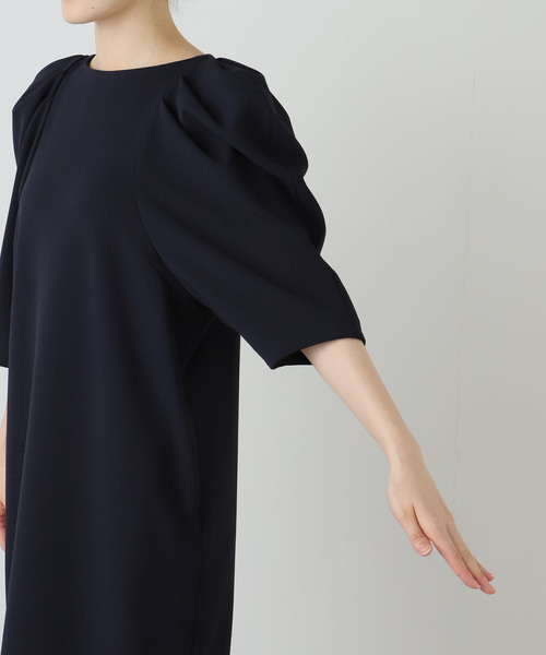 IENA（イエナ）の「ショルダータックジョーゼットワンピース