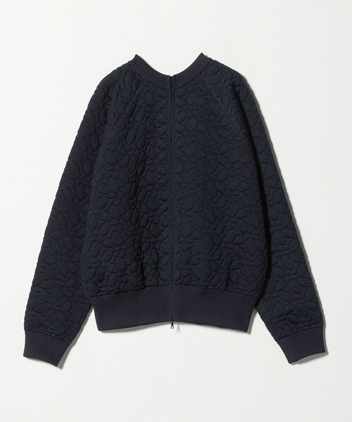 WRAPINKNOT（ラッピンノット）の「＜WRAPINKNOT＞フラワー キルト プルオーバー ニット（ニット/セーター・レディース・オフホワイト/ネイビー・0）」の3枚目の写真