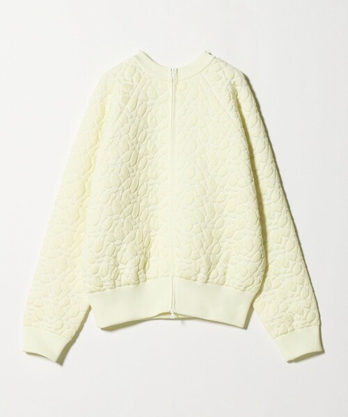 WRAPINKNOT（ラッピンノット）の「＜WRAPINKNOT＞フラワー キルト プルオーバー ニット（ニット/セーター・レディース・オフホワイト/ネイビー・0）」の8枚目の写真