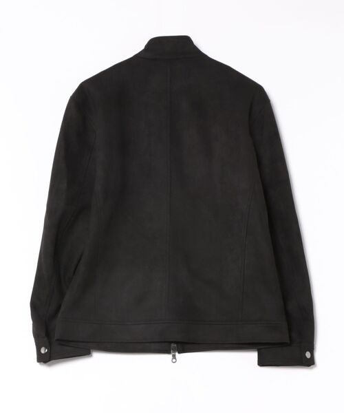 UNION STATION(ユニオンステーション)の「ビーガンスウェード ジップブルゾン(ブルゾン・メンズ・ベージュ/オリーブ/ブラック/ライトグレー・M/L/LL)」の20枚目の写真