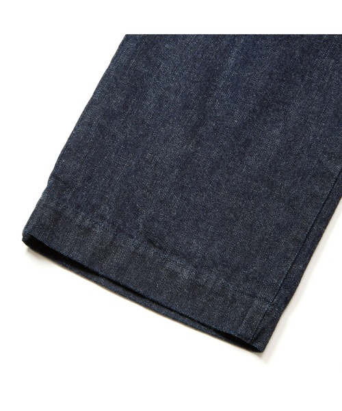 CALEE（キャリー）の「VINTAGE REPRODUCT DENIM TUCK TROUSERS ＜INDIGO＞（デニムパンツ・メンズ・インディゴブルー・MEDIUM/LARGE/X-LARGE）」の8枚目の写真